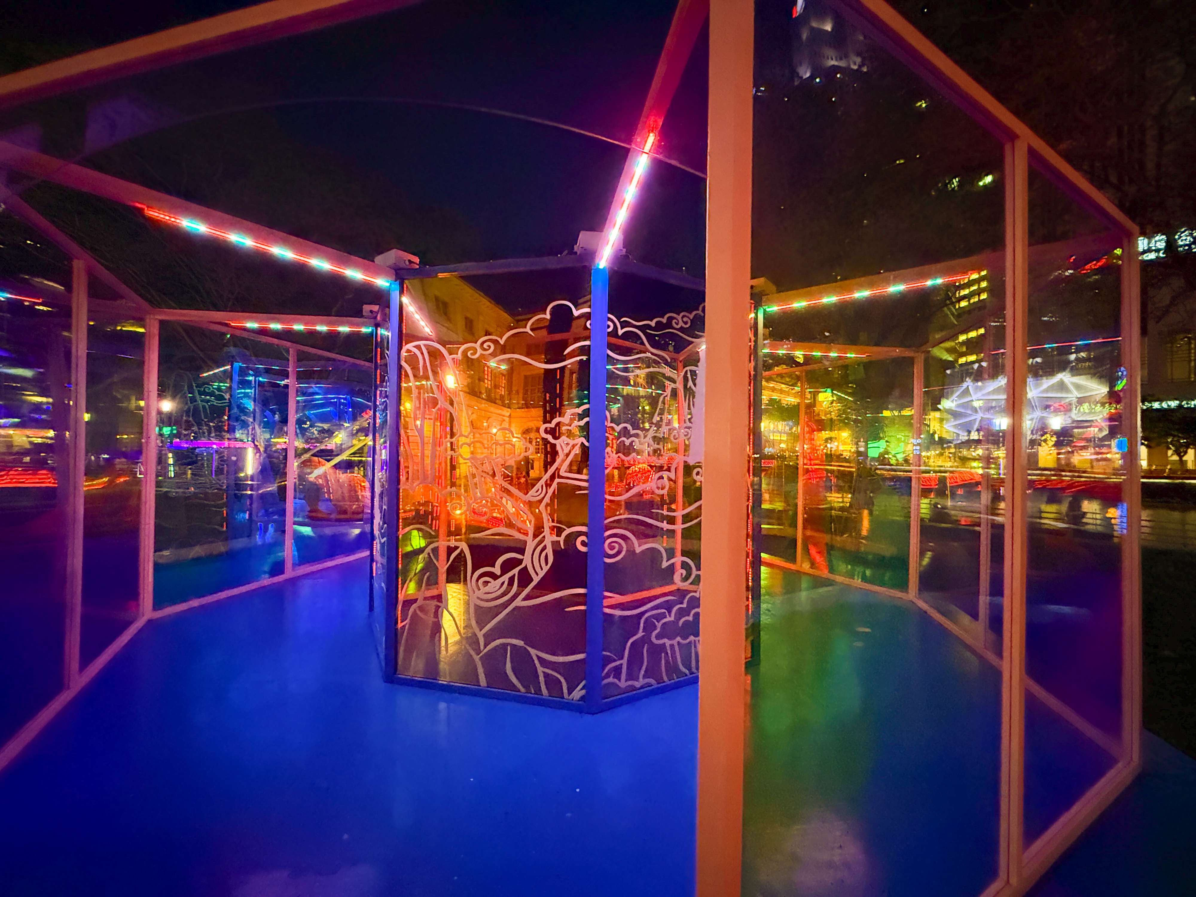 Light to Night Art Installation 2025, We'll Make Heaven a Place on Earth