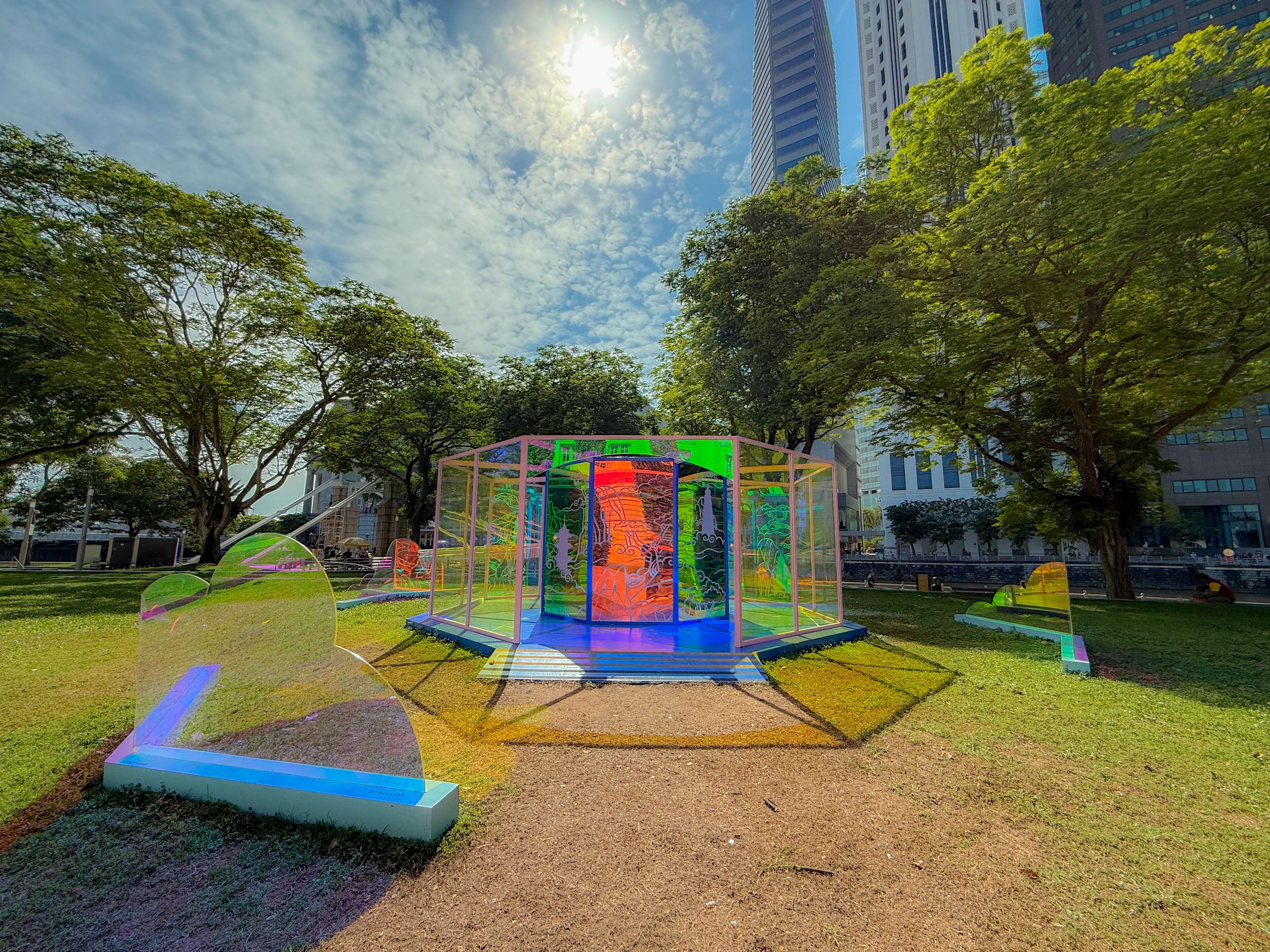 Light to Night Art Installation 2025, We'll Make Heaven a Place on Earth