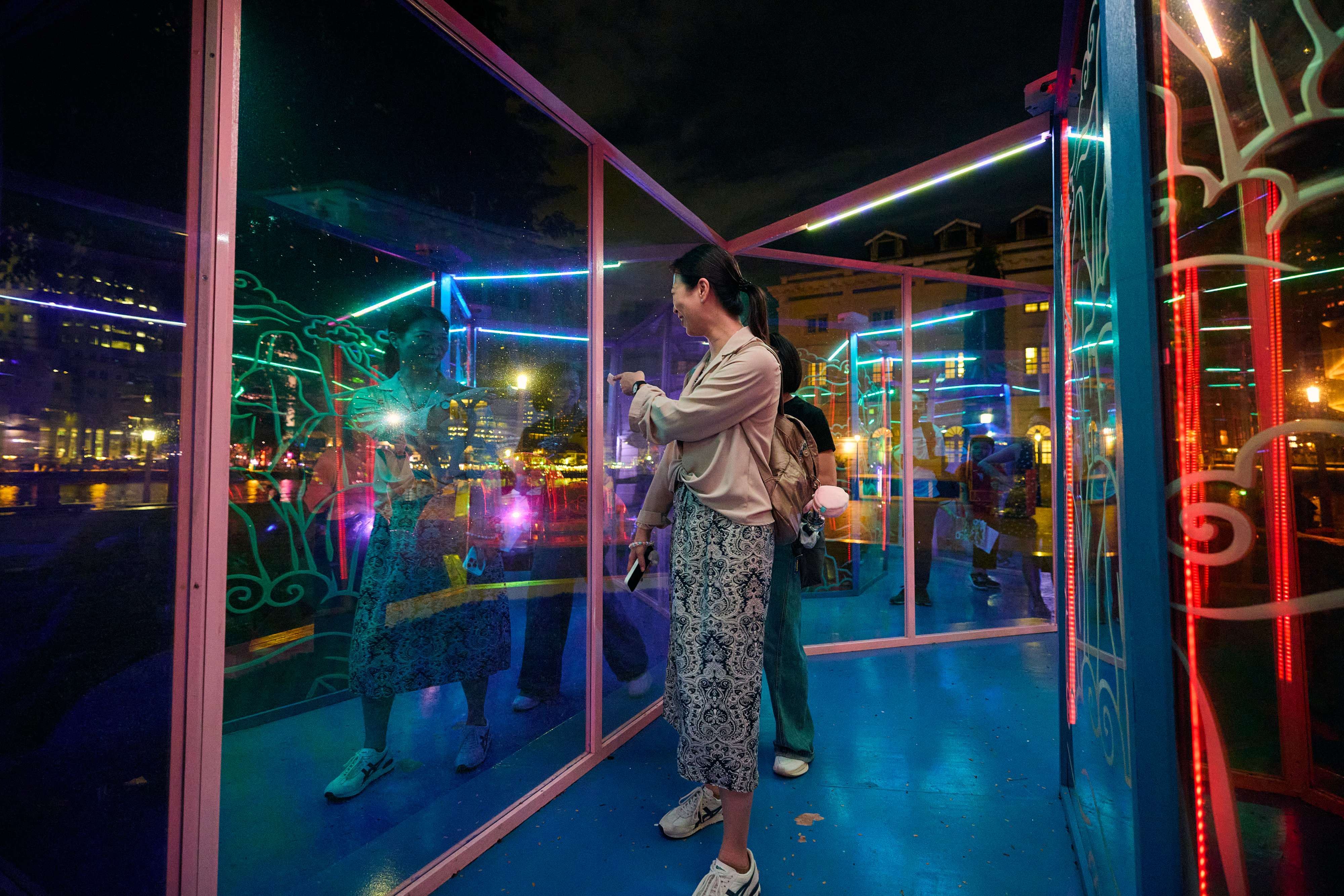 Light to Night Art Installation 2025, We'll Make Heaven a Place on Earth