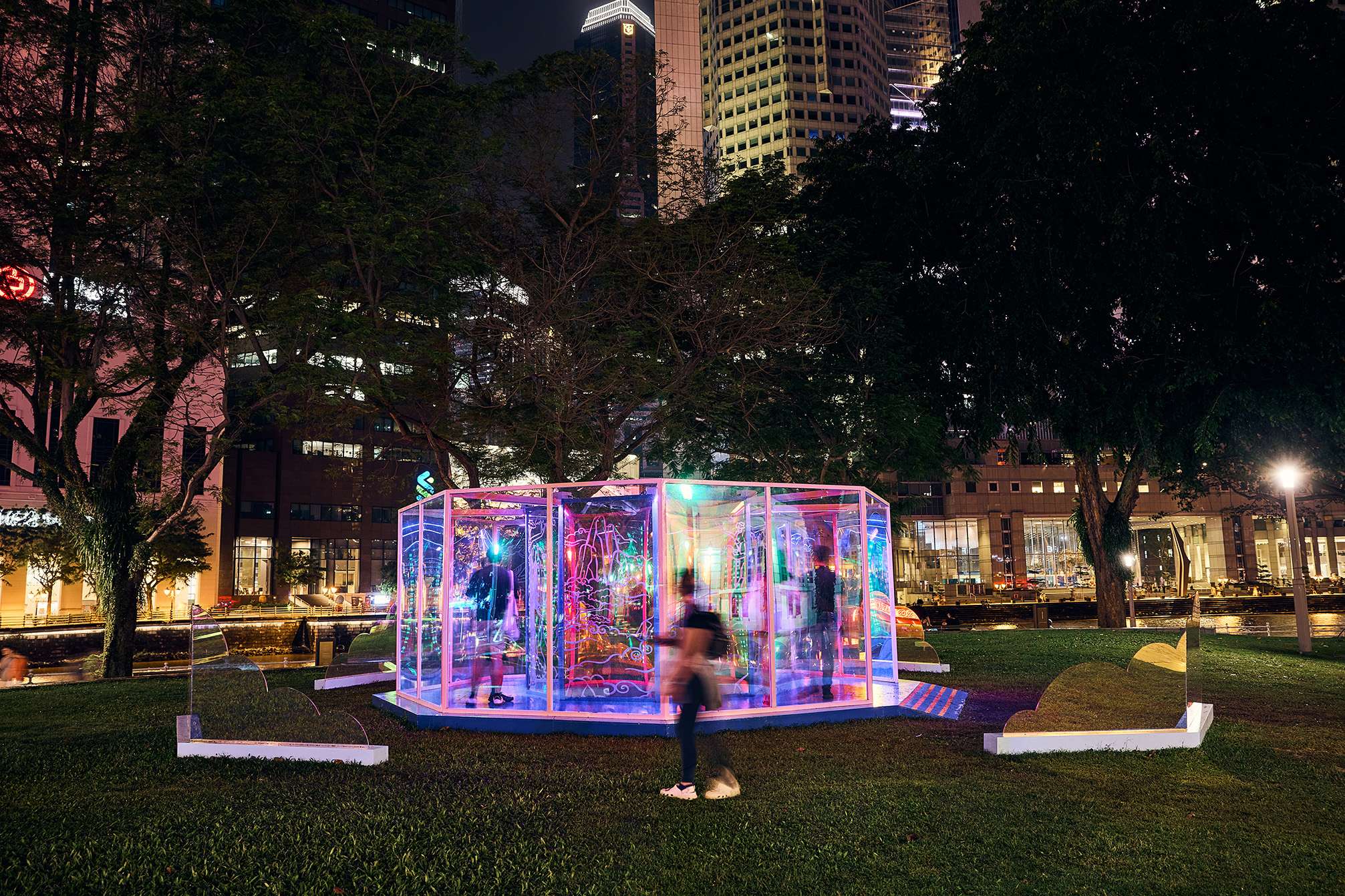 Light to Night Art Installation 2025, We'll Make Heaven a Place on Earth