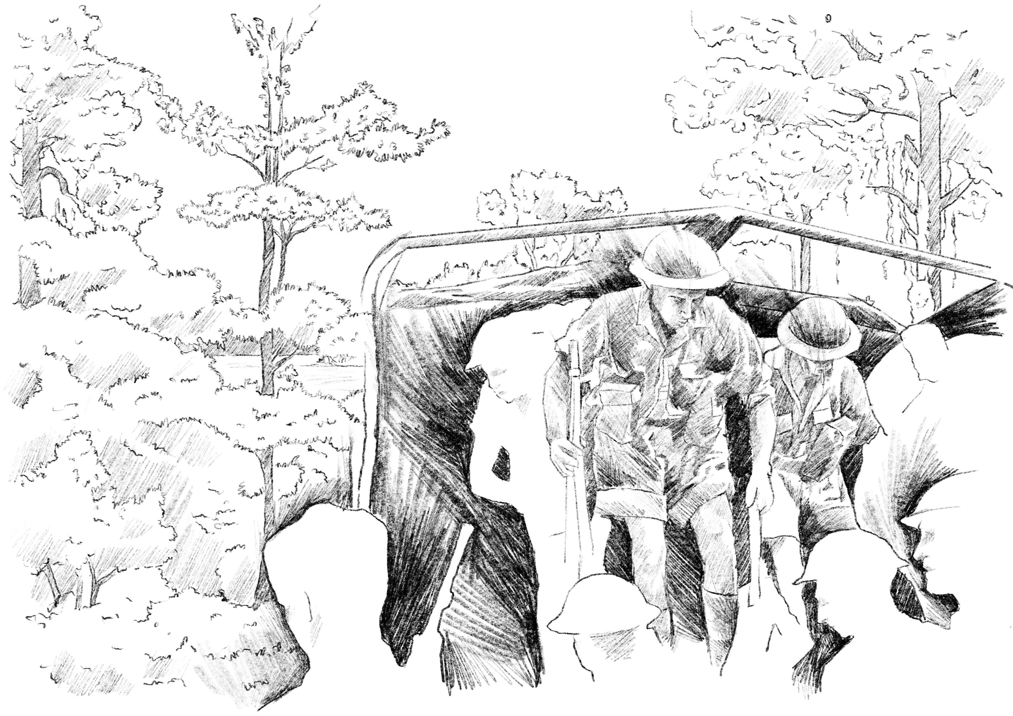Changi Chapel Museum Illustration