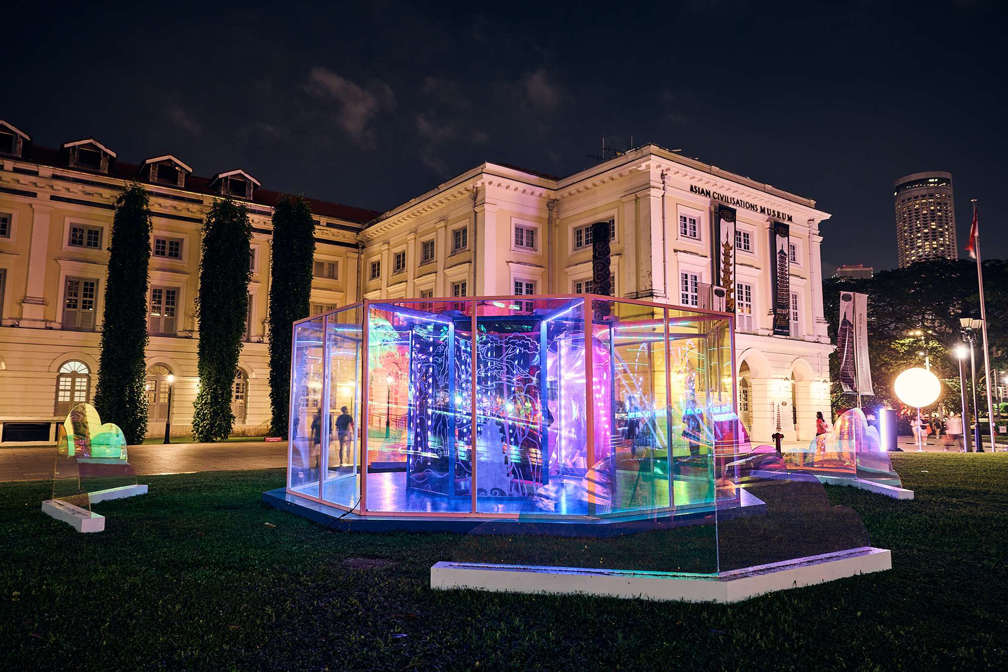 Light to Night Art Installation 2025, We'll Make Heaven a Place on Earth