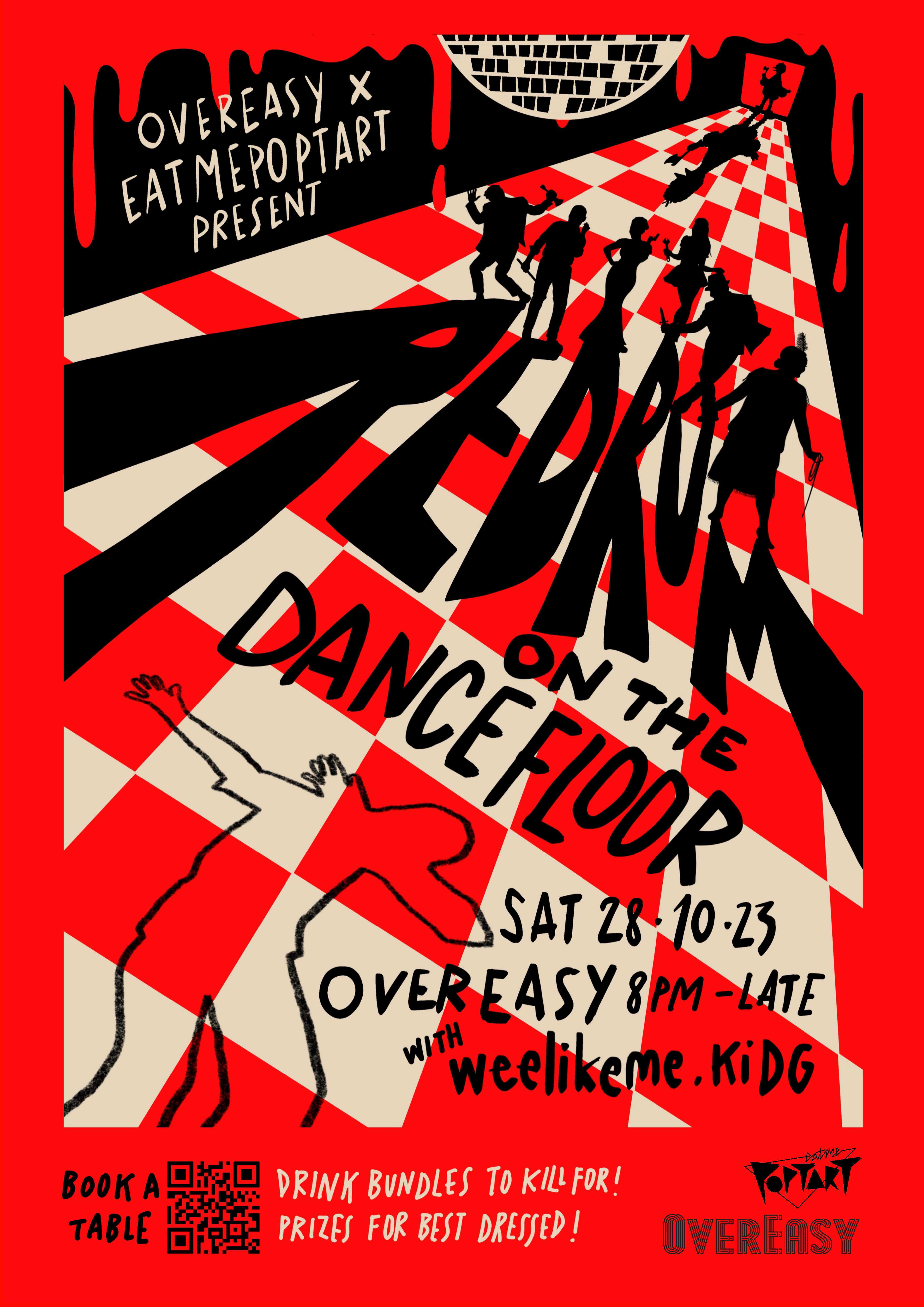 Overeasy X Eatmepoptart: Redrum on the Dance Floor