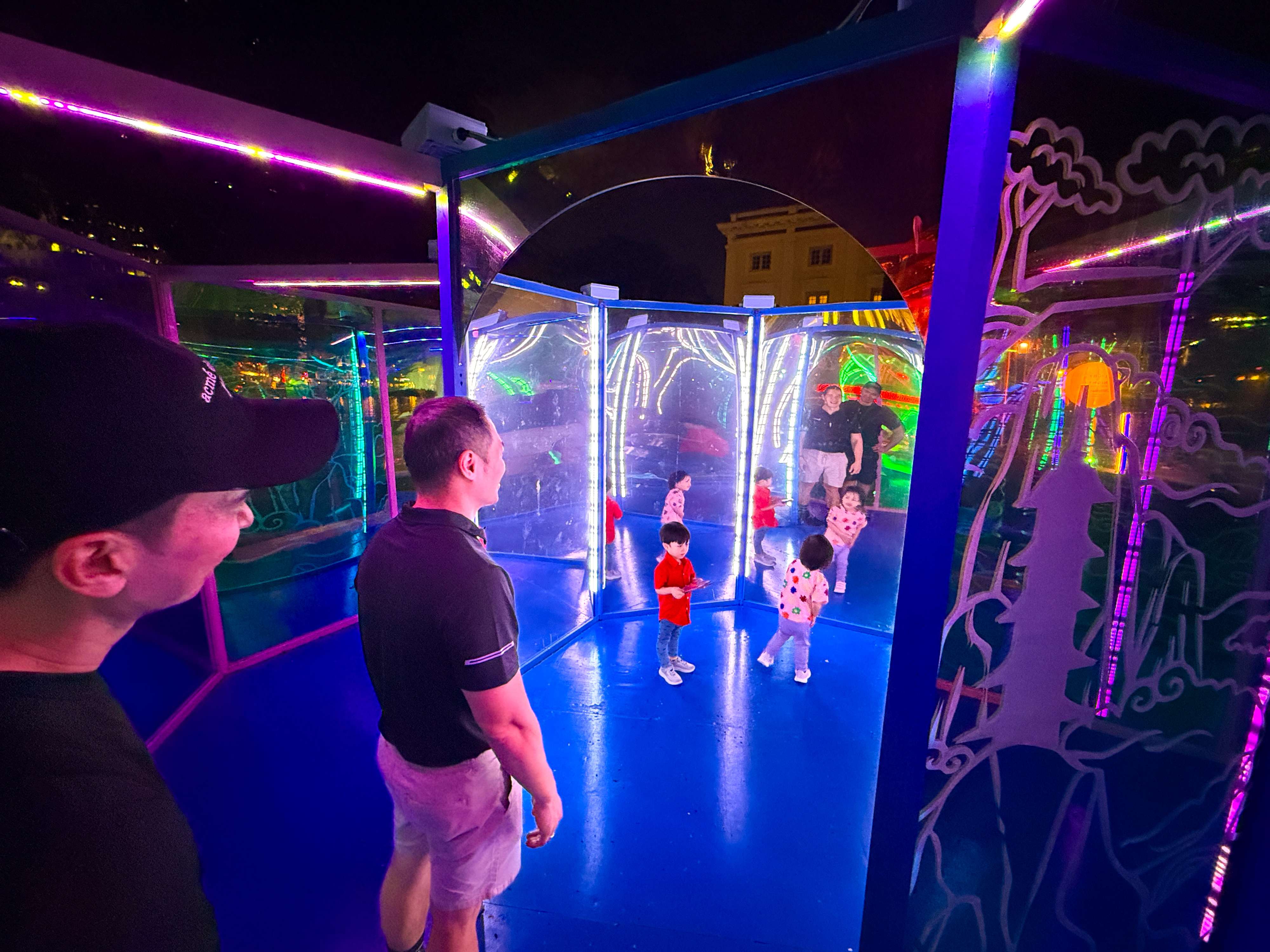 Light to Night Art Installation 2025, We'll Make Heaven a Place on Earth