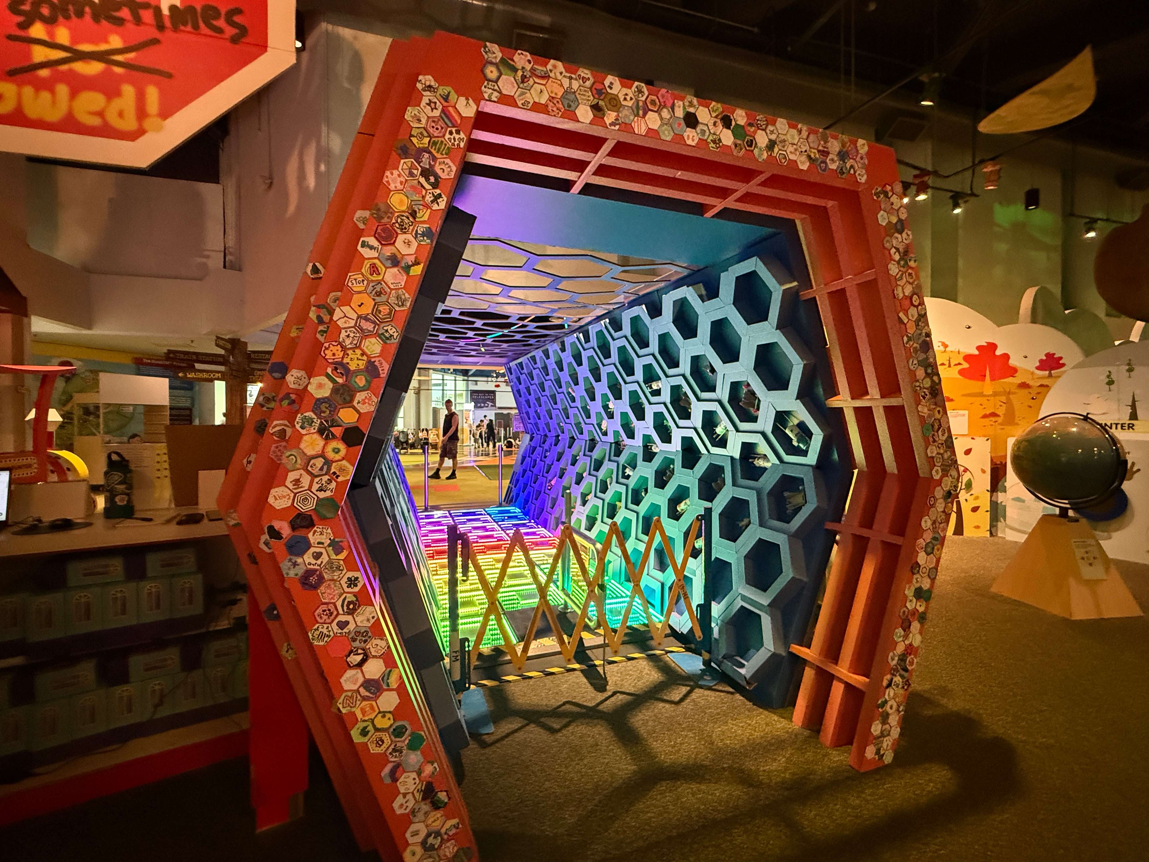 KidsSTOP Art Installation, The Wonder Blaster 3000