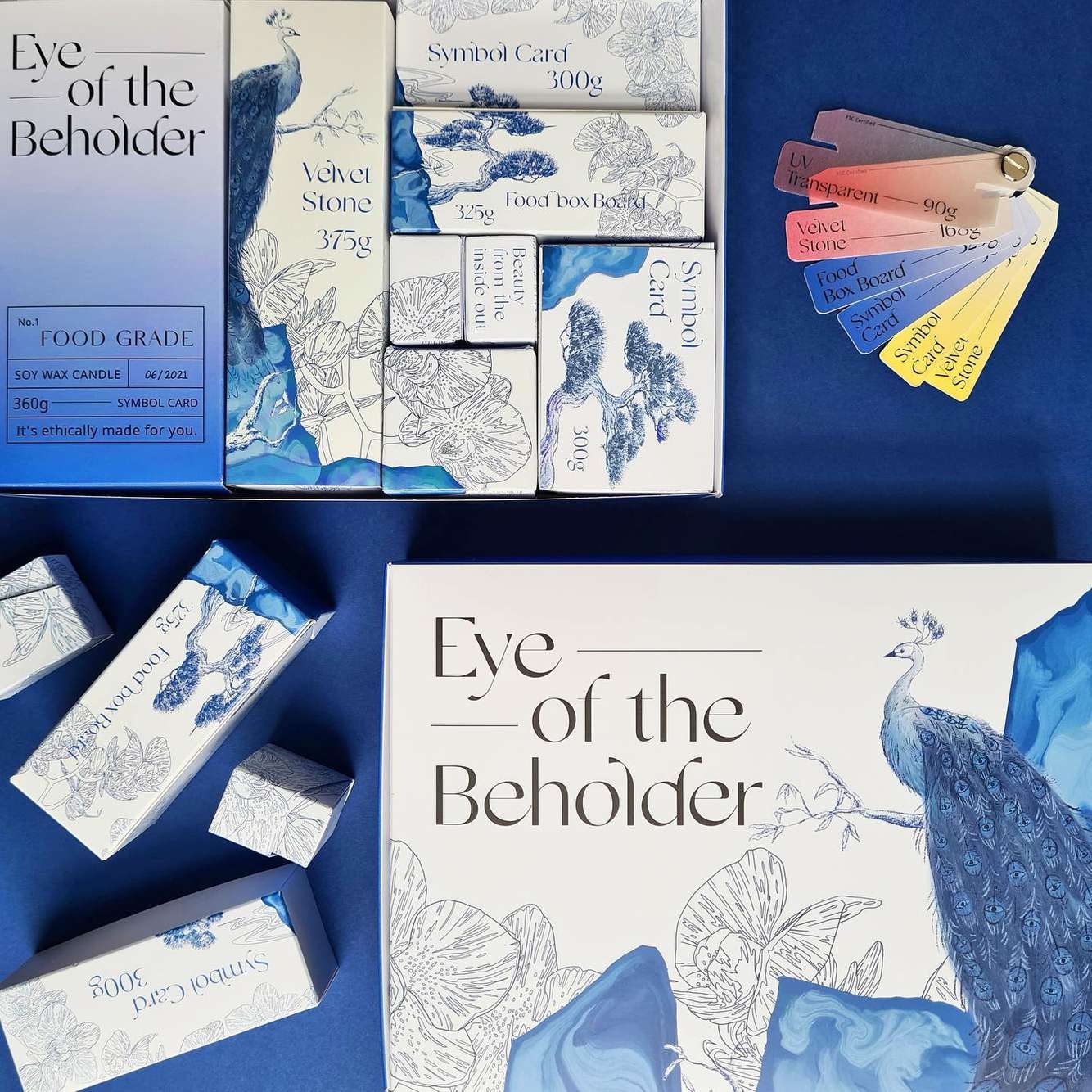Illustration for RJ Paper stone paper collection, 2021 Eye of the Beholder
