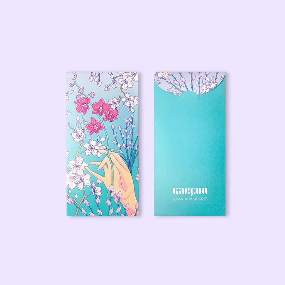 Illustration for Garcon Design lunar new year packet 2021 Garcon Design Lunar New Year Packet