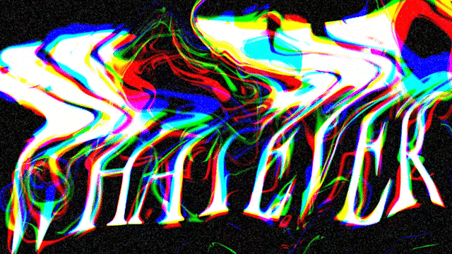 Motion animation for Eatmepoptart's Whatever DJ booth backdrop at Hard Rock Cafe, 2023 Whatever Club Animation