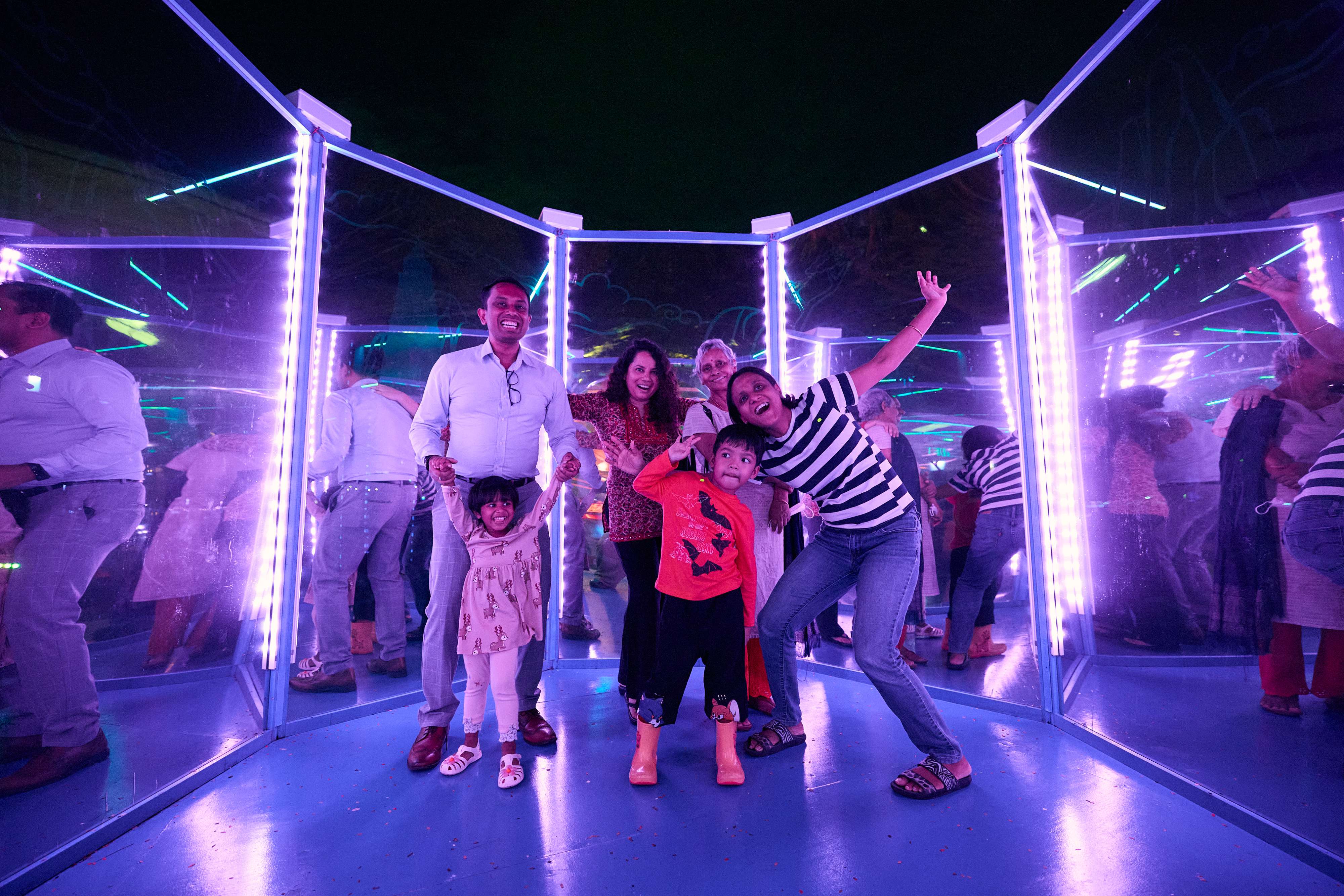 Light to Night Art Installation 2025, We'll Make Heaven a Place on Earth