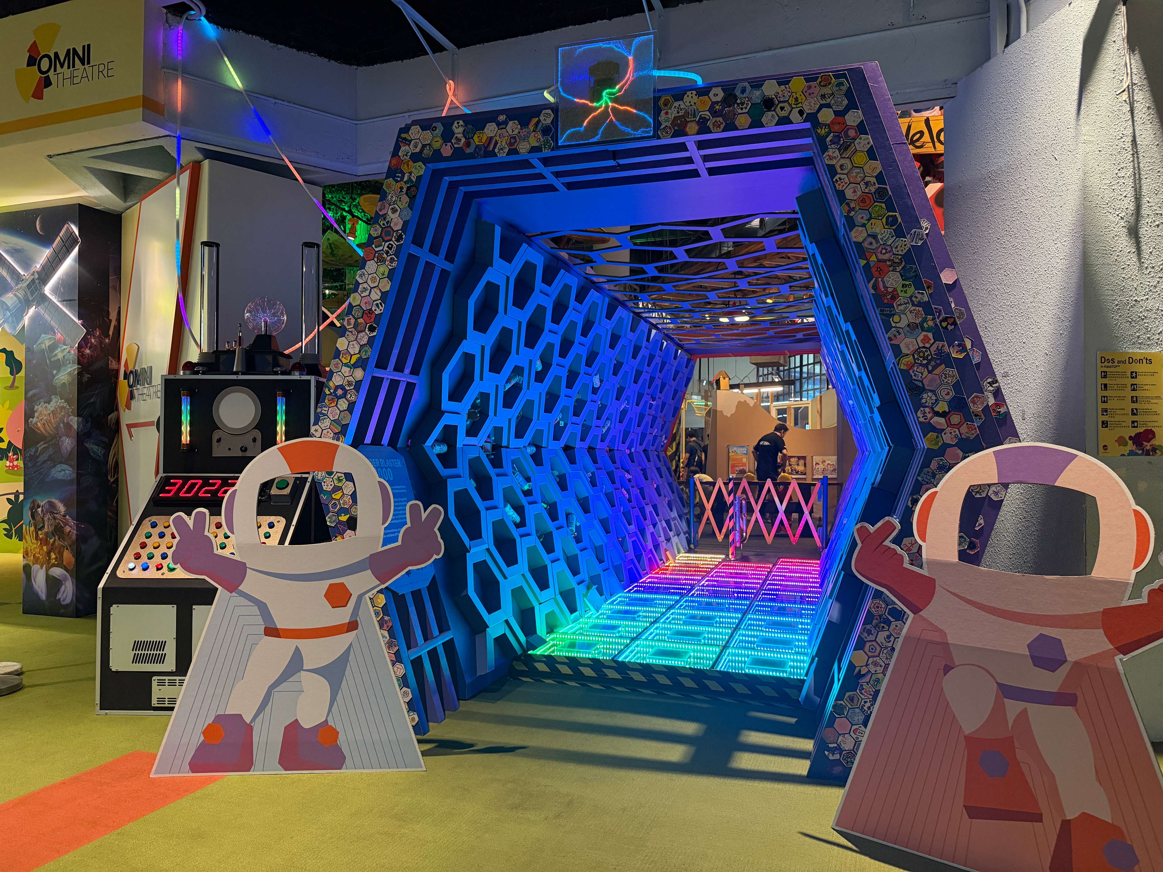 KidsSTOP Art Installation, The Wonder Blaster 3000