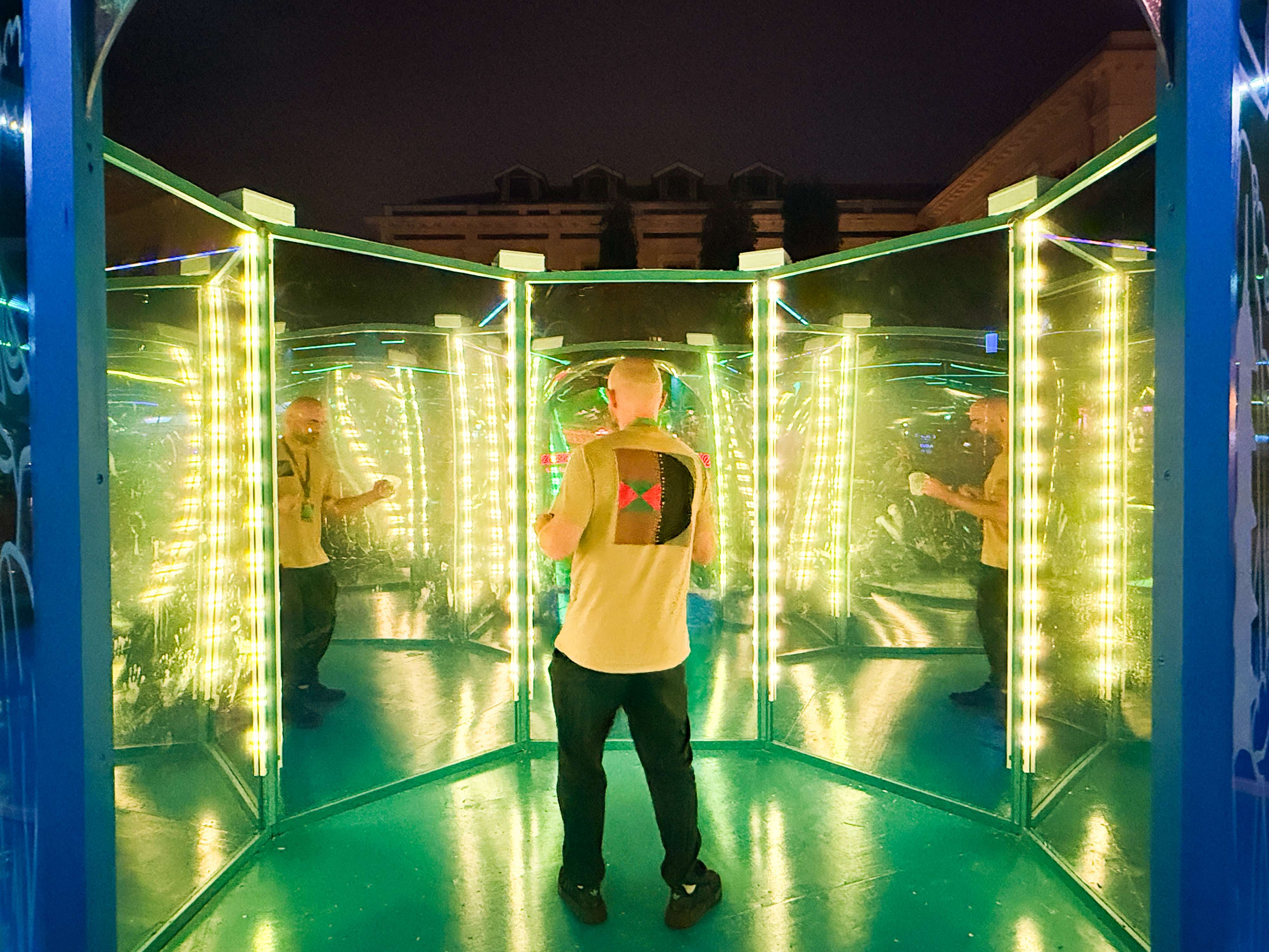 Light to Night Art Installation 2025, We'll Make Heaven a Place on Earth