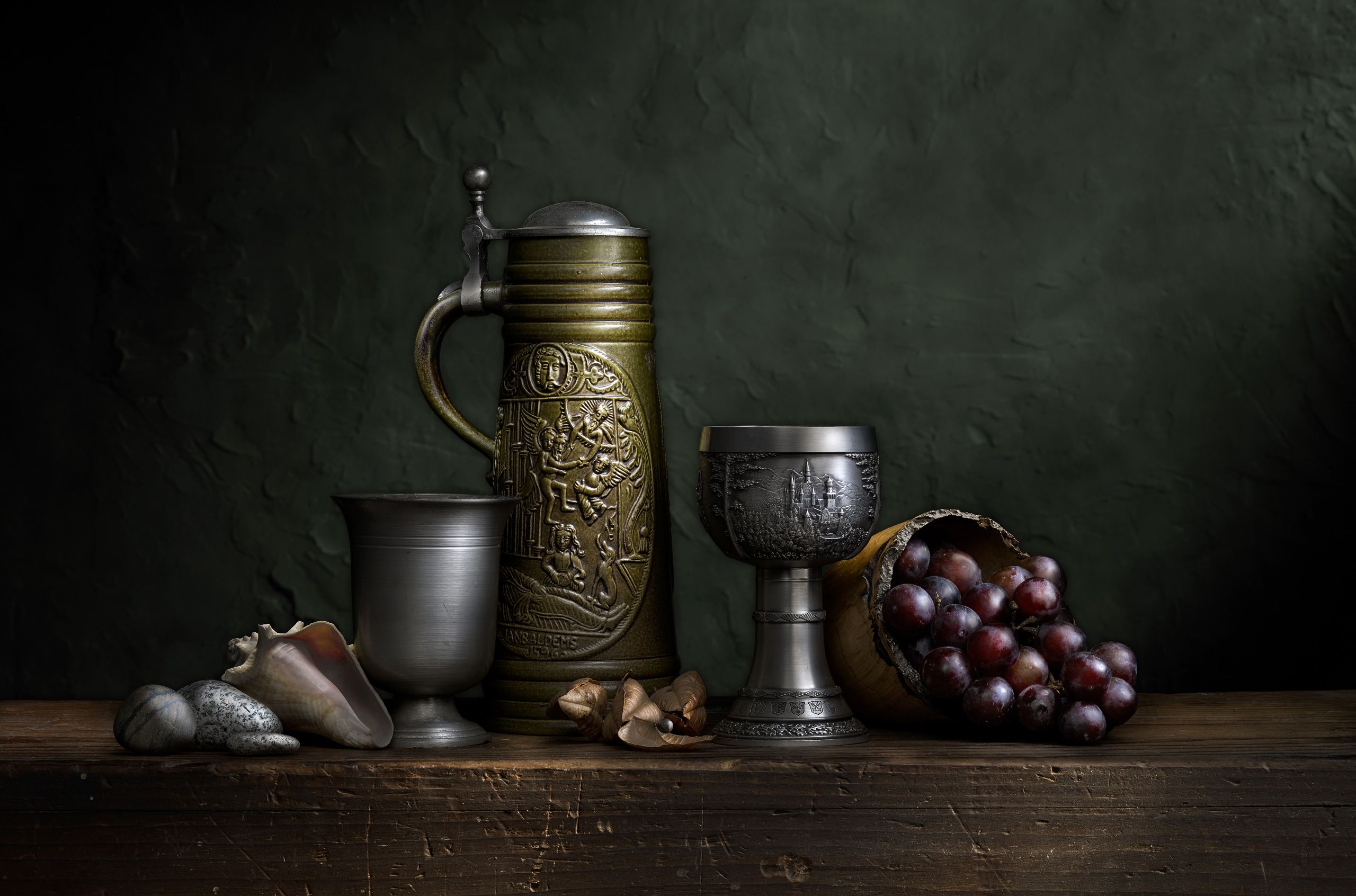 Still Life with Green Stein by Harold Ross