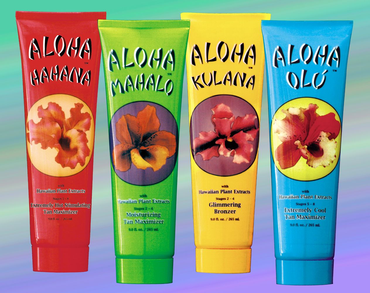 Aloha Tan Pckgng. Design