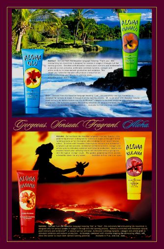 Aloha Tan POP Poster