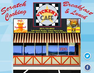 Vickery Cafe Homepage