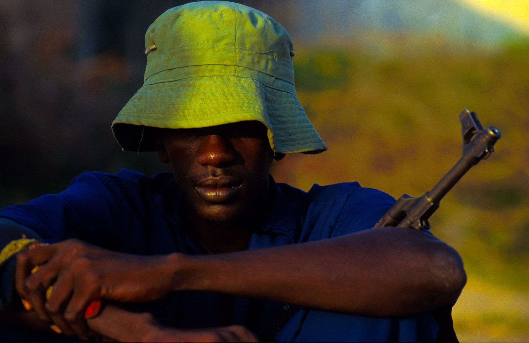 Somali village guard