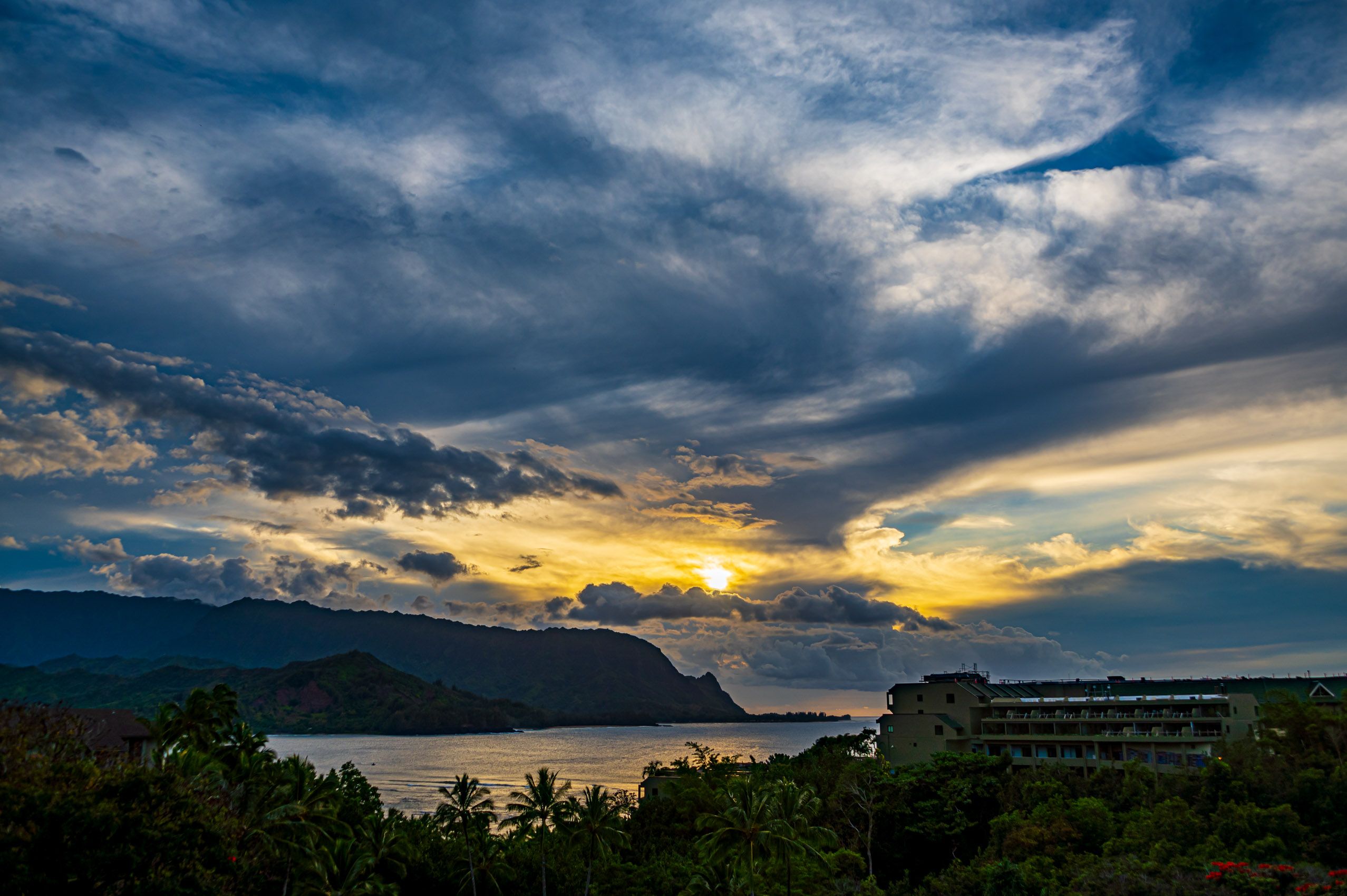 SUNSET VIEW FROM HBR