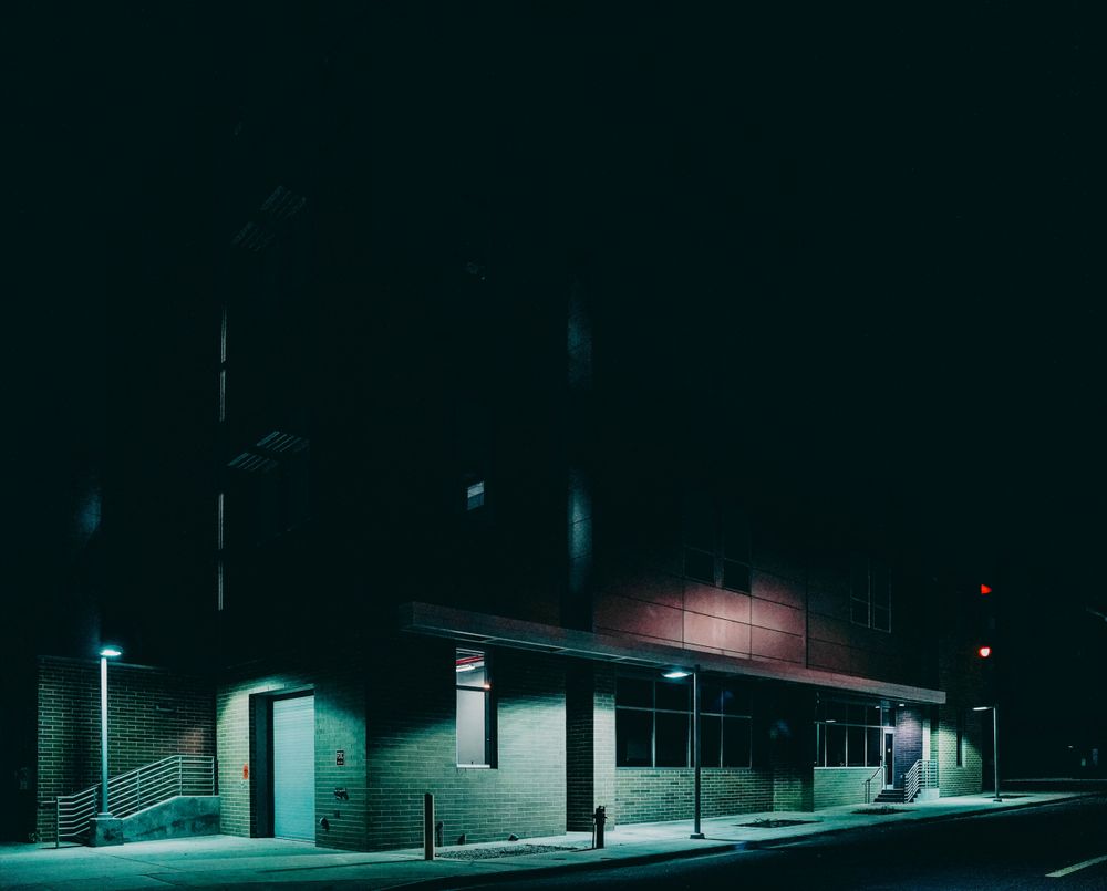 Saturday Night Sidewalk