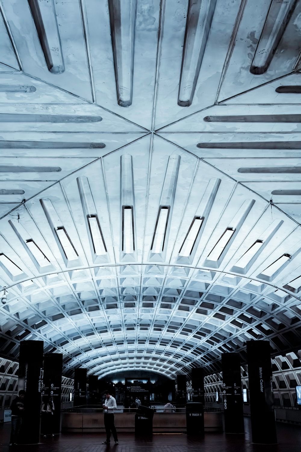 Metro  Center DC Brutalism