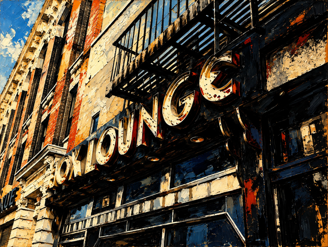 The Lenox Lounge on Lenox Avenue