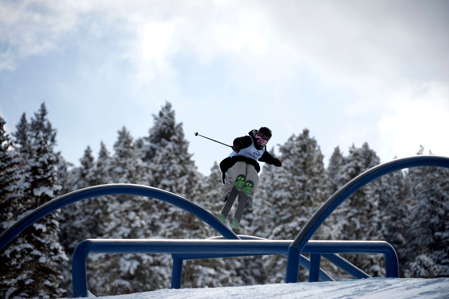 Henrik Harlaut of Sweden competes in the Men's Ski Slopestyle Qualifier during X Games Aspen 2017 at Buttermilk Mountain on January 26, 2017 in Aspen, Colorado. 1x_games_aspen_2017107