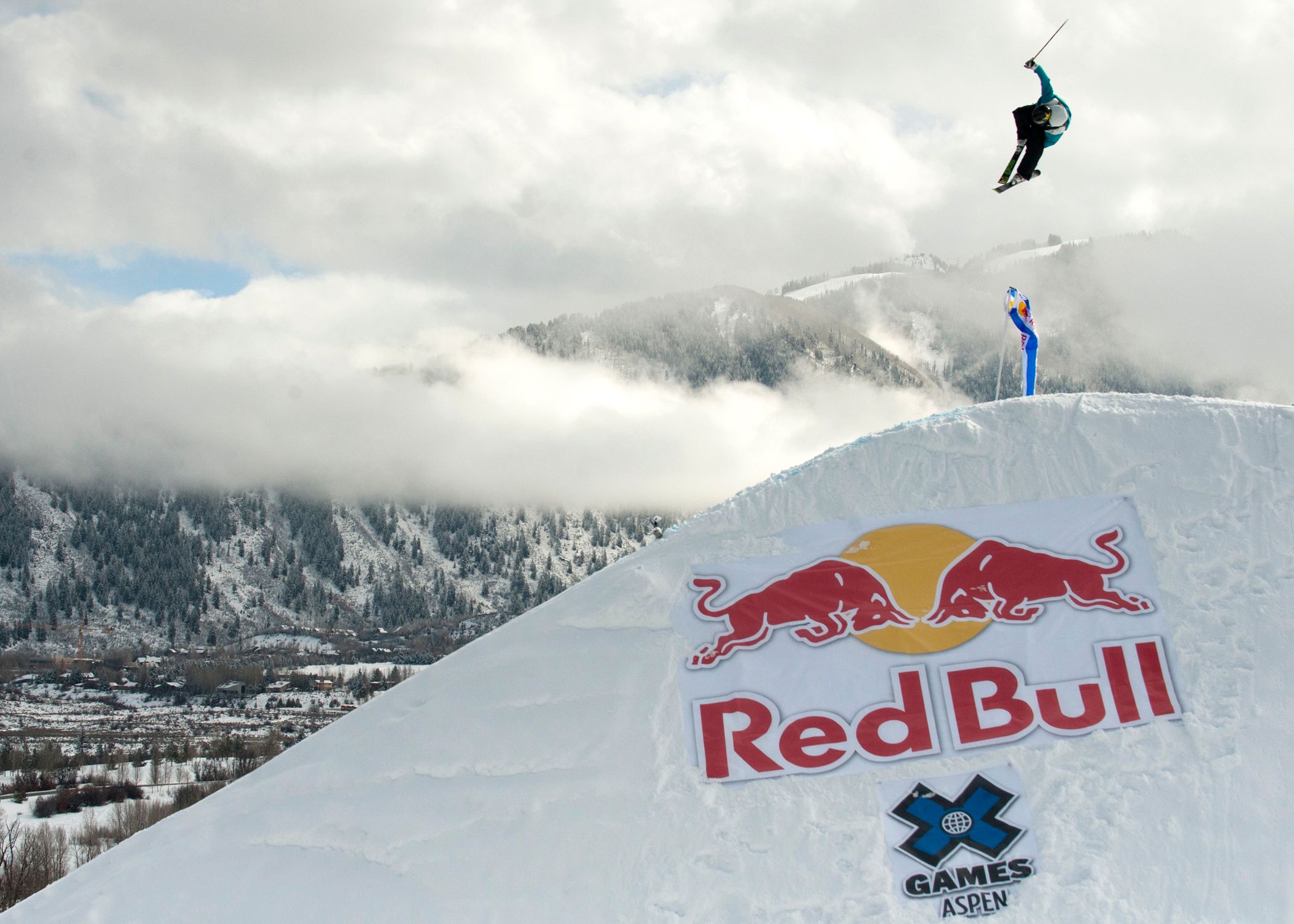 Josh Christensen, of Park City, Utah, put on a strong showing during the Men's Ski Slopestyle finals during the 2013 Winter X Games in Aspen, Colorado on Sunday January 27, 2013.  Christensen came in third and claimed the Bronze medal. 1christensenjosh