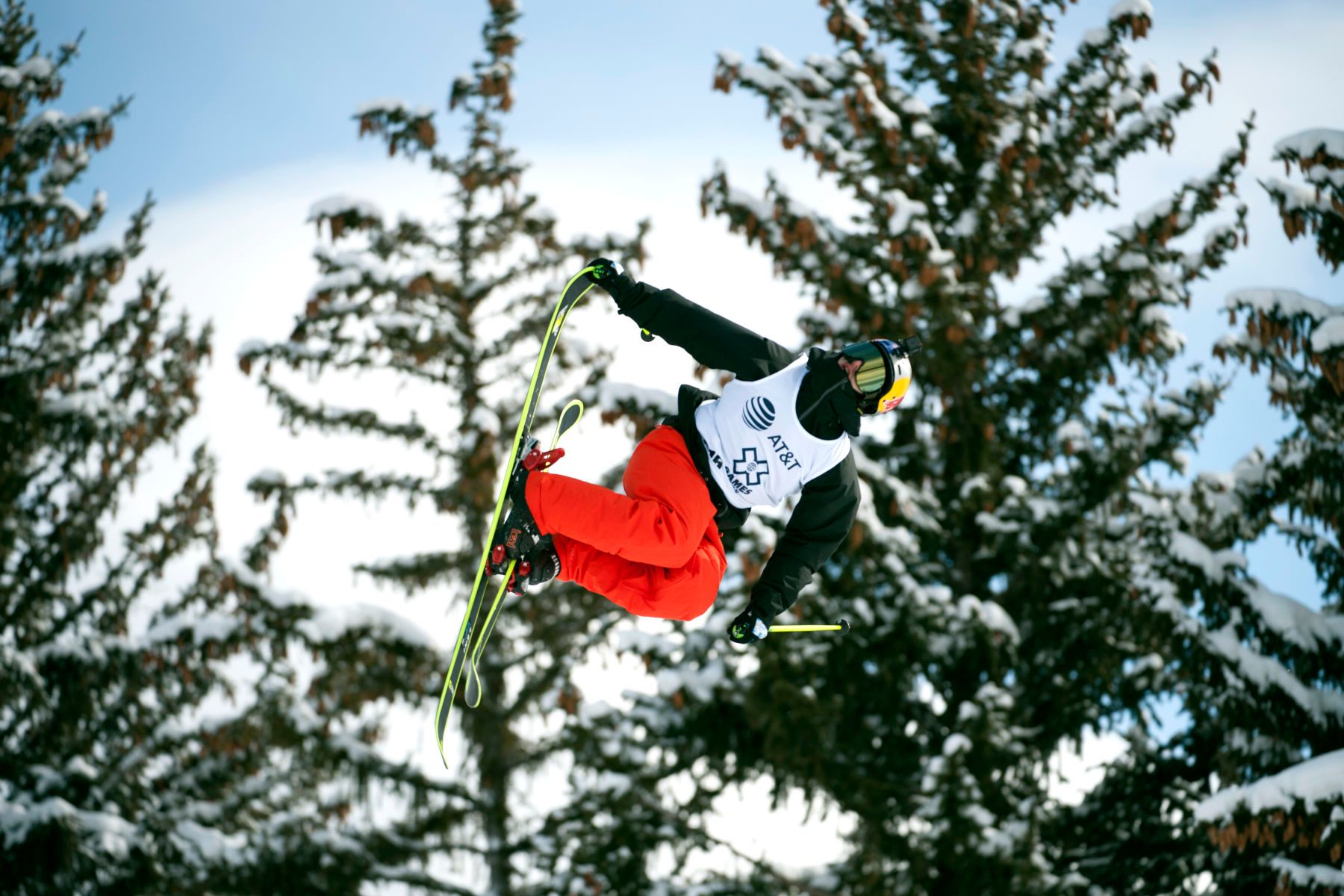 Jesper Trader of Sweden competes in the Men's Ski Slopestyle Qualifier during X Games Aspen 2017 at Buttermilk Mountain on January 26, 2017 in Aspen, Colorado. 1x_games_aspen_2017142