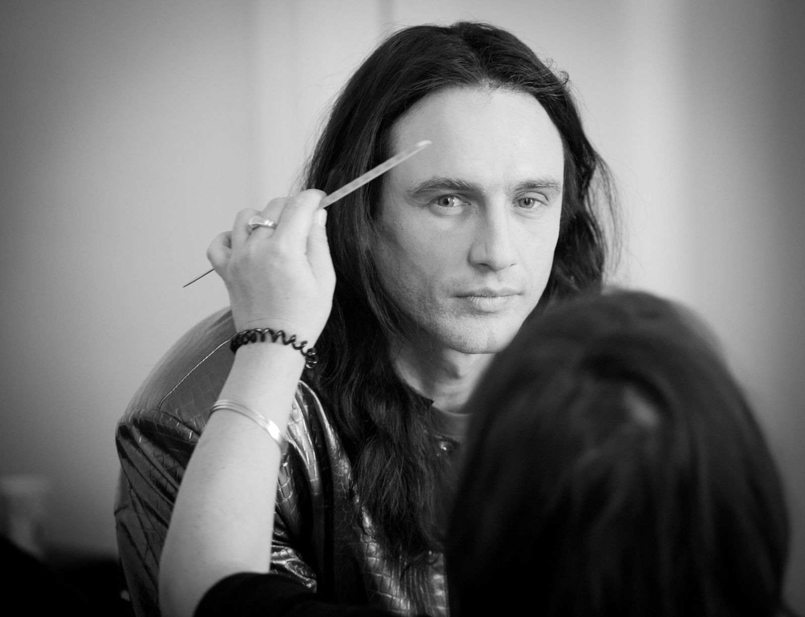 James Franco on the set of The Disaster Artist
