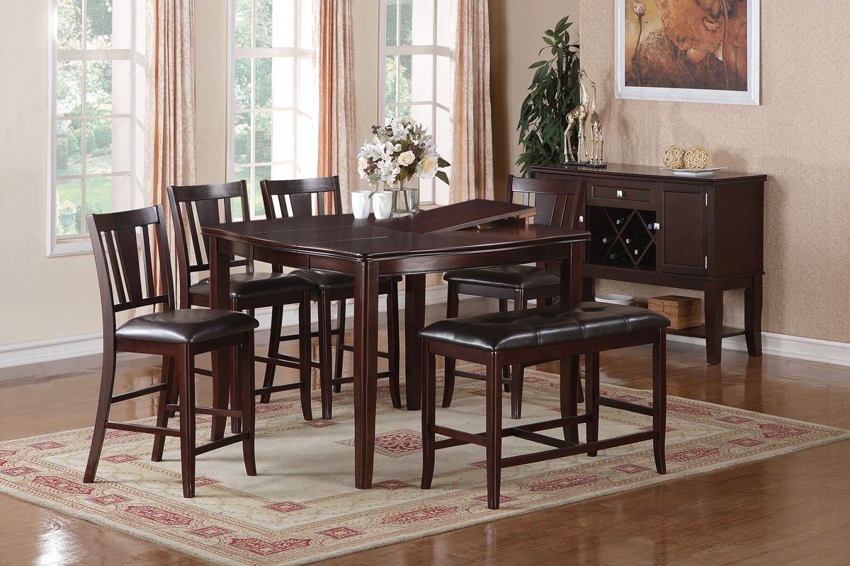 Poundex Dining Room Set Price Upon RequestCall (631) 742-1351 for Best Price Guarantee