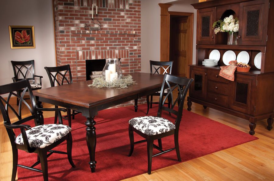 Saloom Dining Room Set  Price Upon Request  Call (631) 742-1351 for Best Price Guarantee