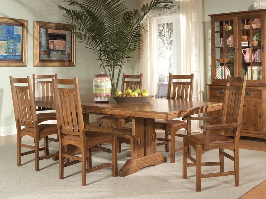 Intercon Dining Room Set Price Upon RequestCall (631) 742-1351 for Best Price Guarantee Dinette Sets New York , Dinette Sets Long Island , Dining Room Sets New York , Dining Room Sets Long Island, Dining Room Chairs Long Island American Craftsman Dining Ro