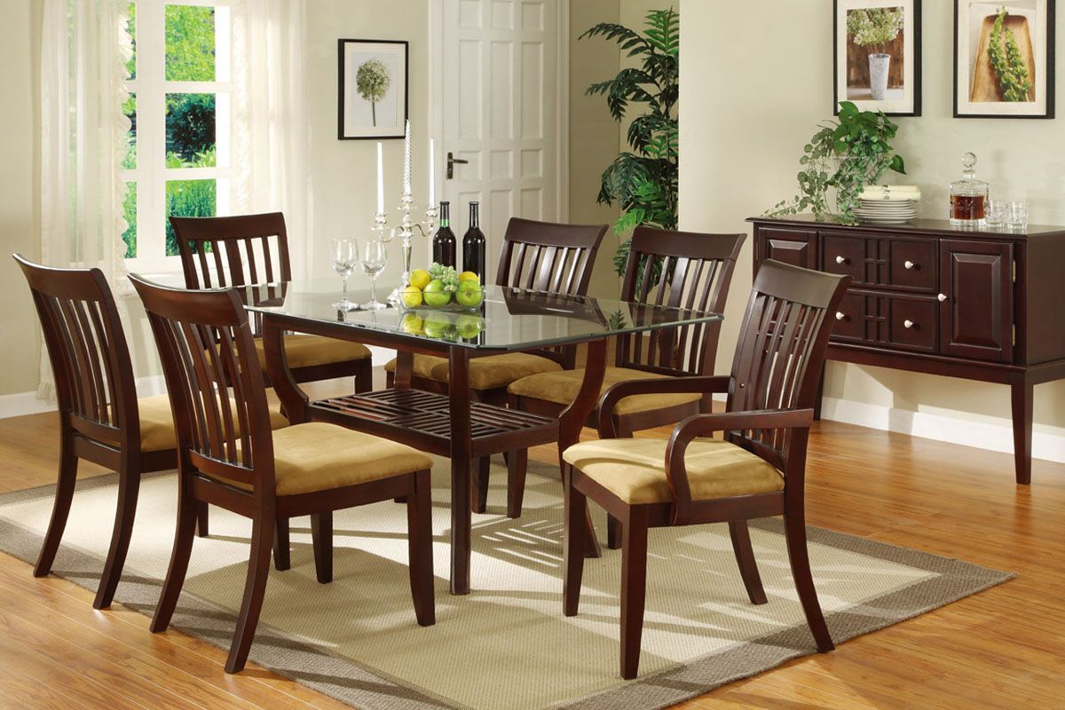 Glass/Wood Sets Dining room sets Long Island , sets