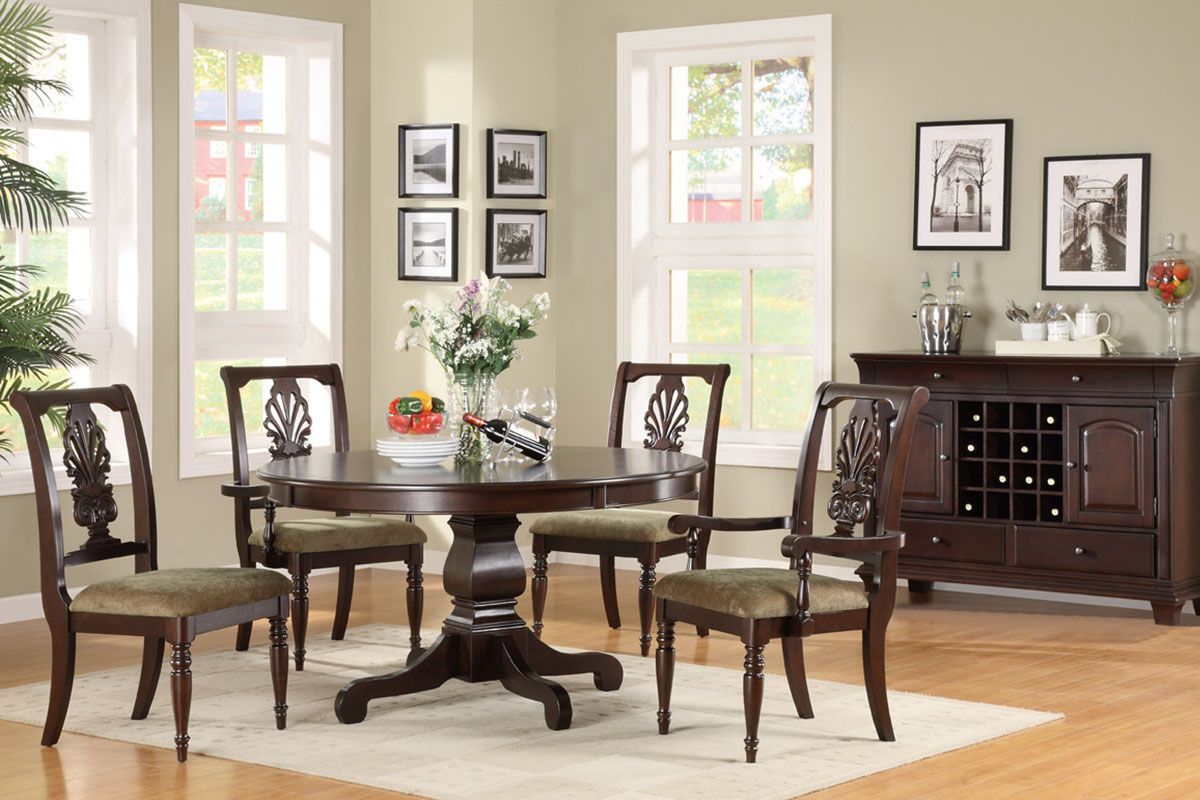 Poundex Dining Room Set Price Upon RequestCall (631) 742-1351 for Best Price Guarantee
