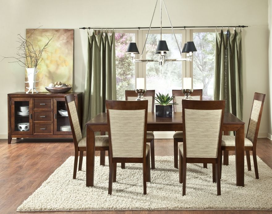 Intercon Dinette Set  Price Upon RequestCall (631) 742-1351 for Best Price Guarantee Sets New York , Dining Room Sets Long Island, Dining Room Chairs Long Island ellesley Dining Room FurnitureCONTEMPORARYDININGConstructed from walnut veneer and select hard