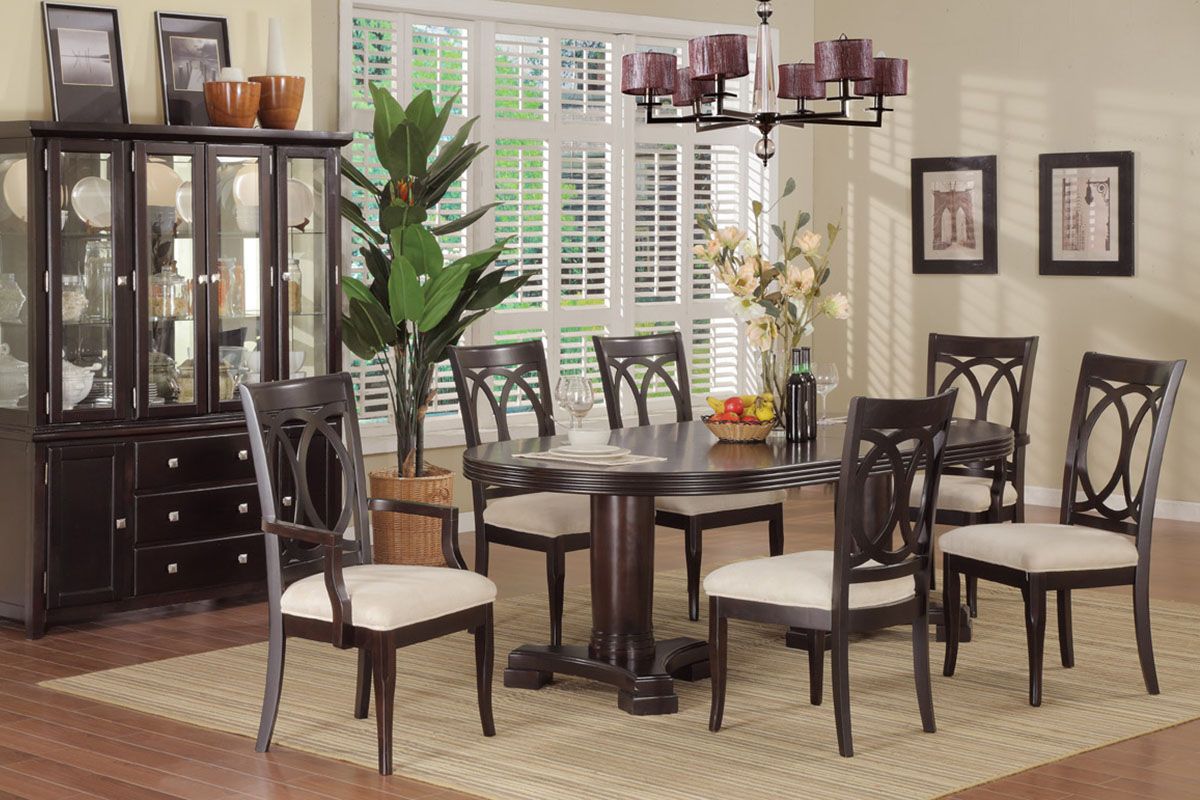 Poundex Dining Room Set  Price Upon RequestCall (631) 742-1351 for Best Price Guarantee