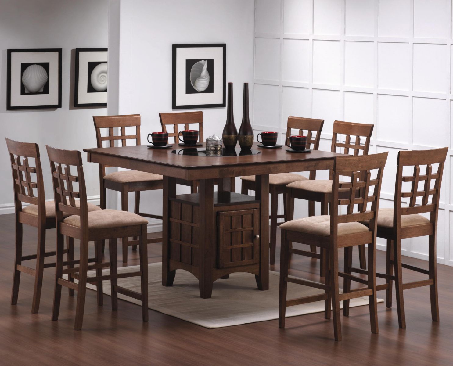 Coaster Dining Room Set Price Upon Request Call (631) 742-1351 for Best Price Guarantee The Mix and Match series offers casual contemporary dining solutions for any home. With multiple tables and chairs in both standard and counter height, and two beautifu