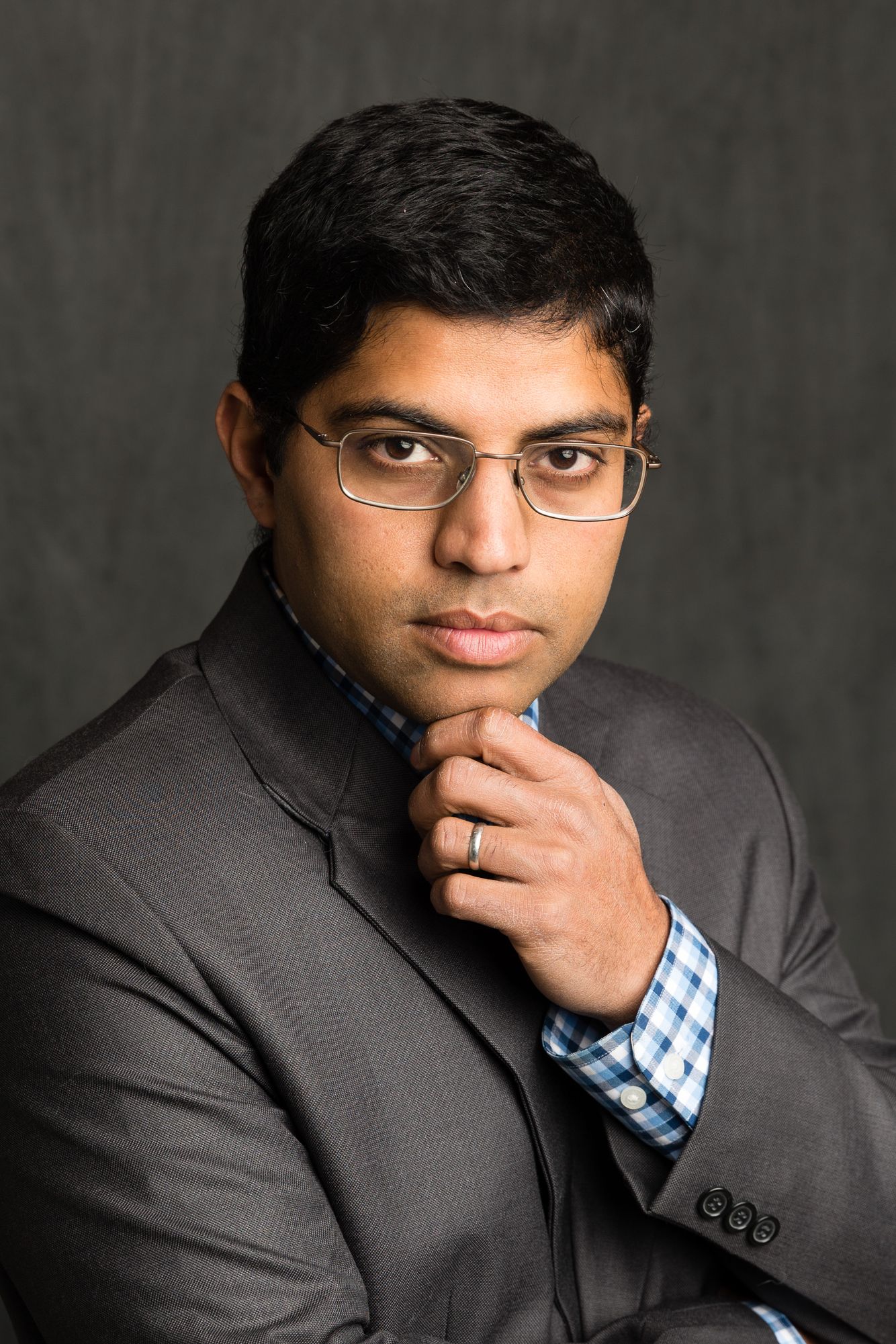 Studio business portrait