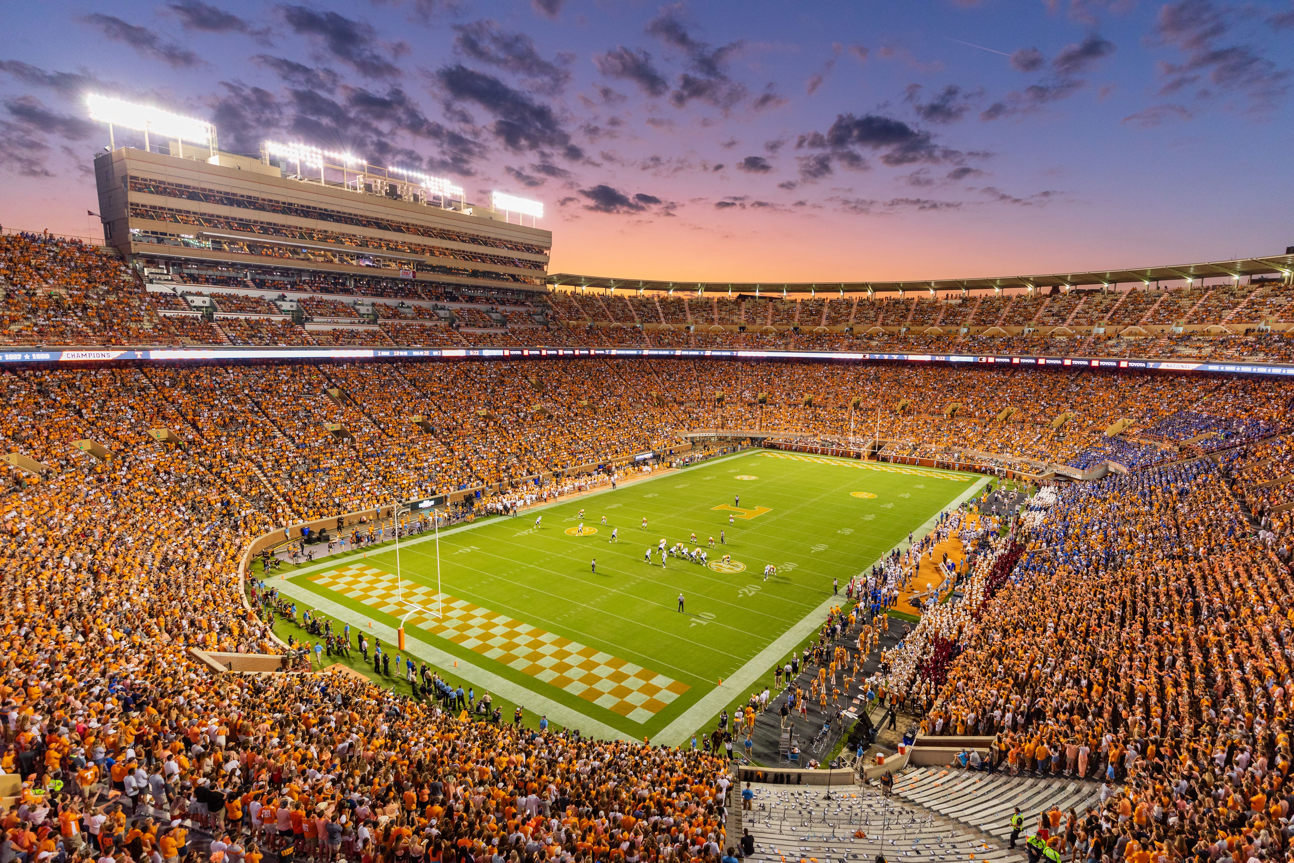 Orange Stadium, Orange Sunset