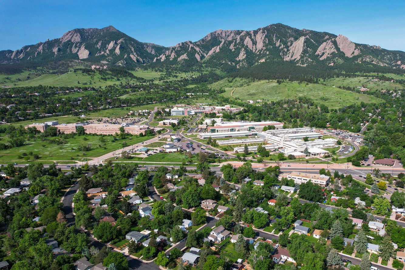 NOAA and the Flatirons in Boulder, CO