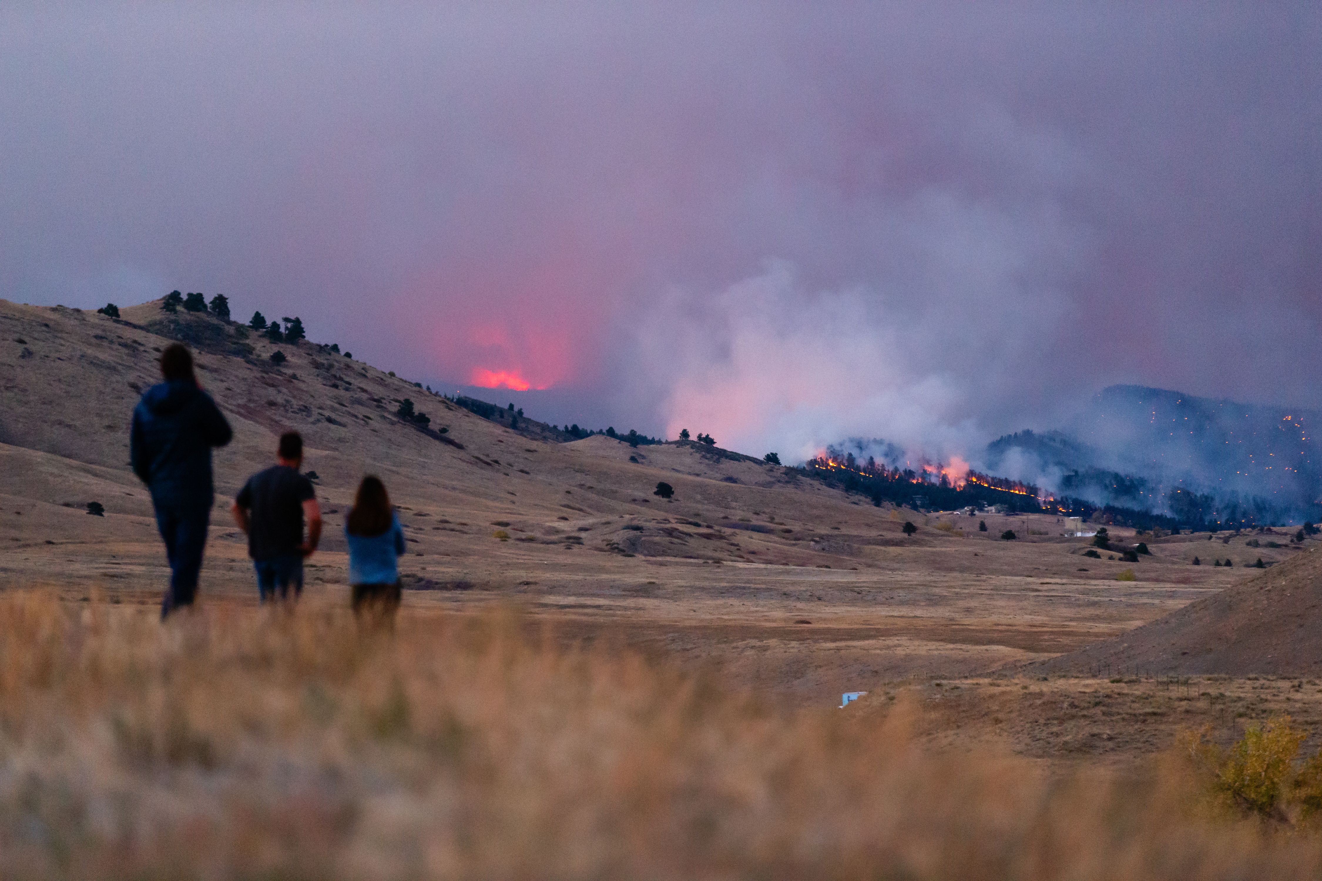 Cal-Wood Fire, Boulder, CO 2020