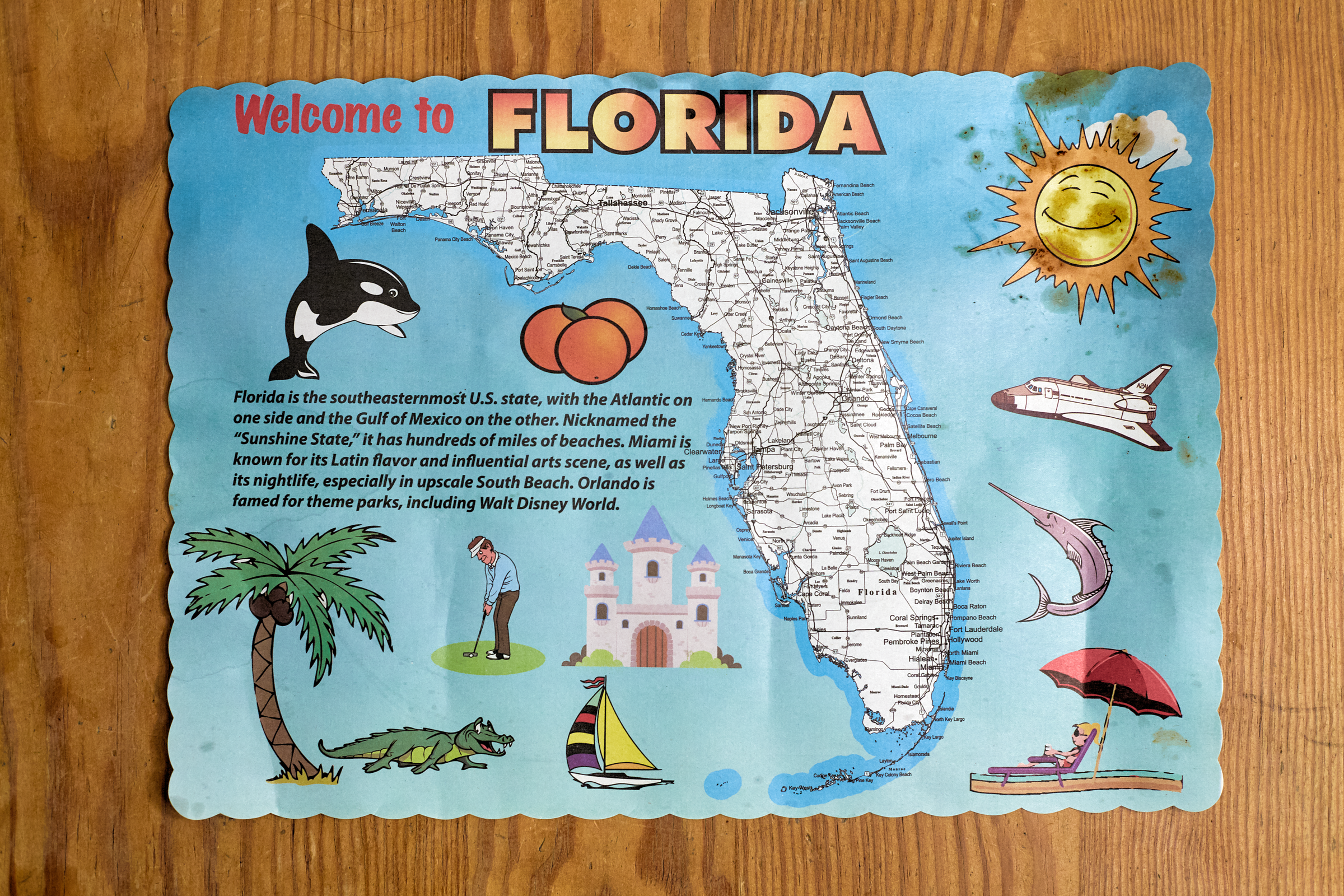 Placemat from Fish-Fry