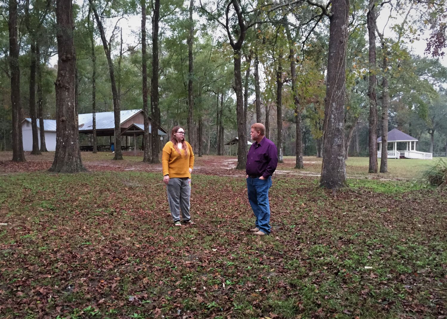 Local Youth Living in City Park 