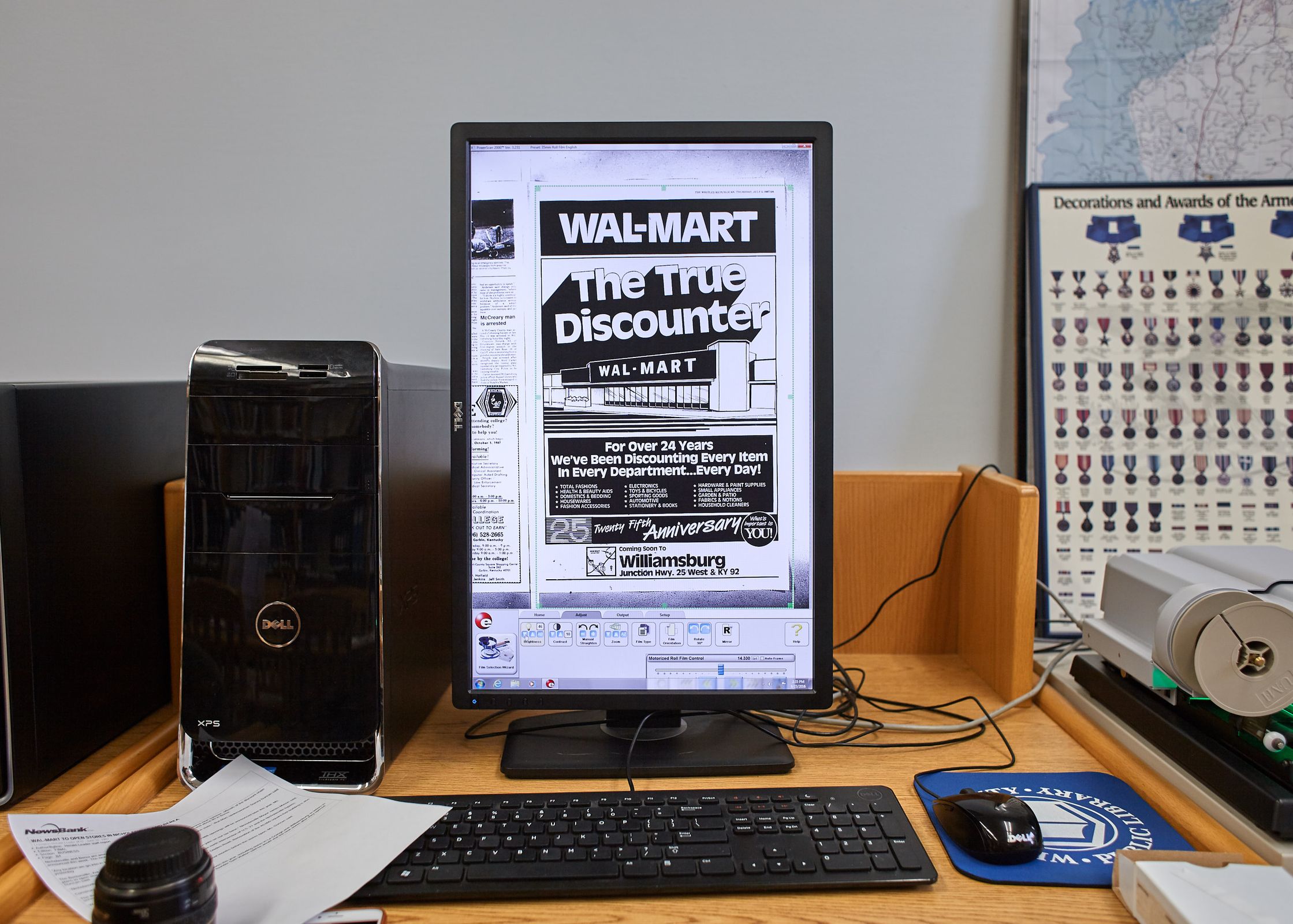 When Wal-Mart Came to Williamsburg, Whitley County Public Library Archives
