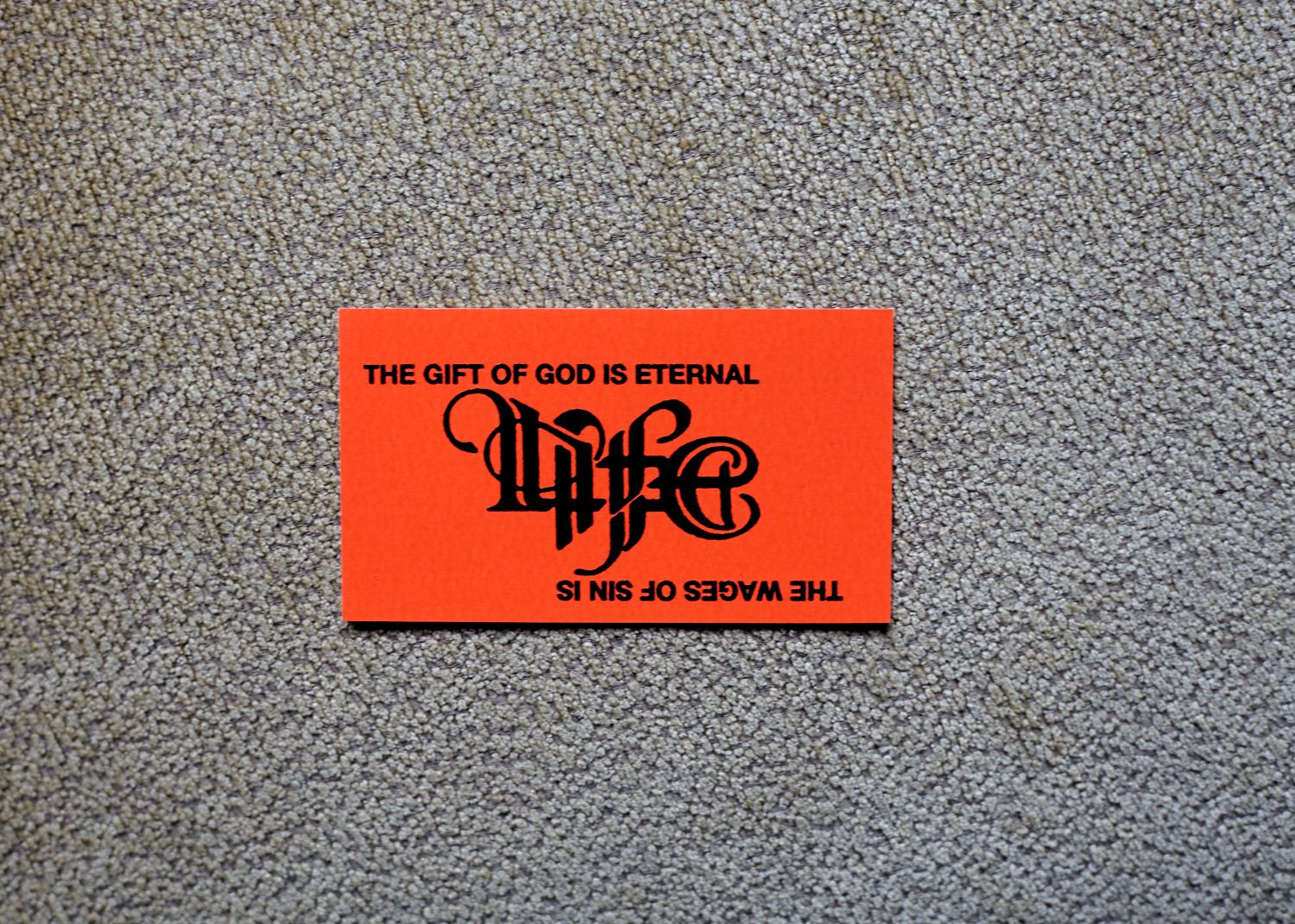 Ambigram, Bushnell, Florida