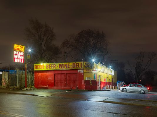 Saveway Market med, Westside, Detroit 2018