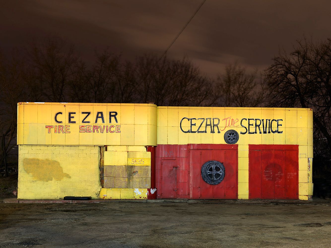 Tire Repair Shop, Eastside, Detroit 2016