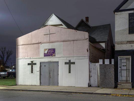 Pilgrim Baptist Church, Chene St., Eastside, Detroit 2018