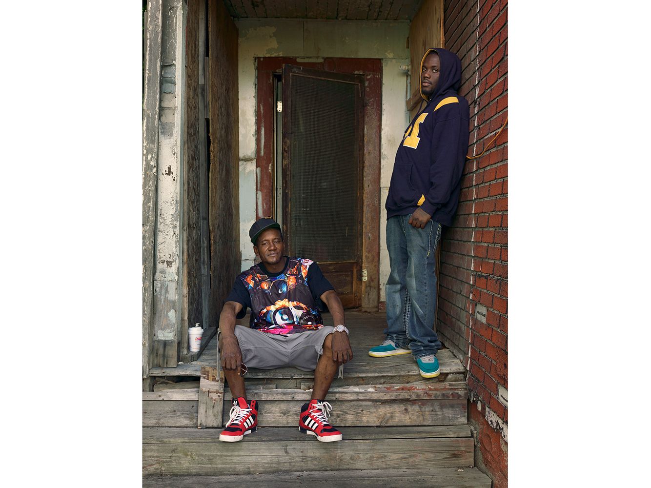 Pete and Cole, Poletown, Eastside, Detroit 2014
