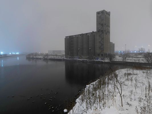 S. Damen Ave. and  South Branch Chicago River, Chicago 2018