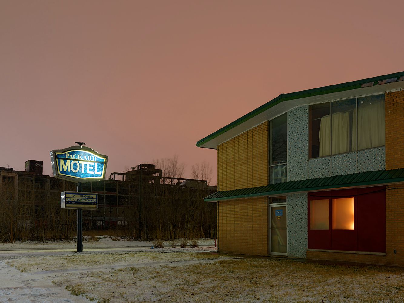 Packard Motel, E Grand Blvd, Eastside, Detroit 2016
